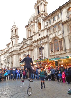 Rome, Piazza Navona ready for Christmas