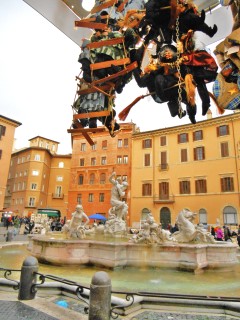 Rome, Piazza Navona ready for Christmas